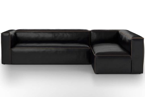 Four Hands Carnegie Collection Nolita Sectional Left Old Saddle Black Kit - Image 2