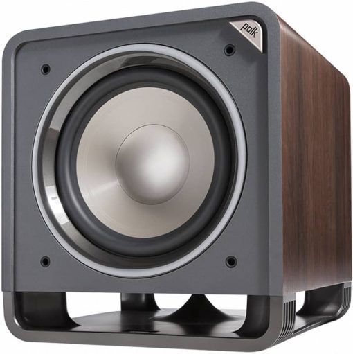 Polk Audio HTS 12" Powered Classic Brown Walnut Subwoofer - Image 3