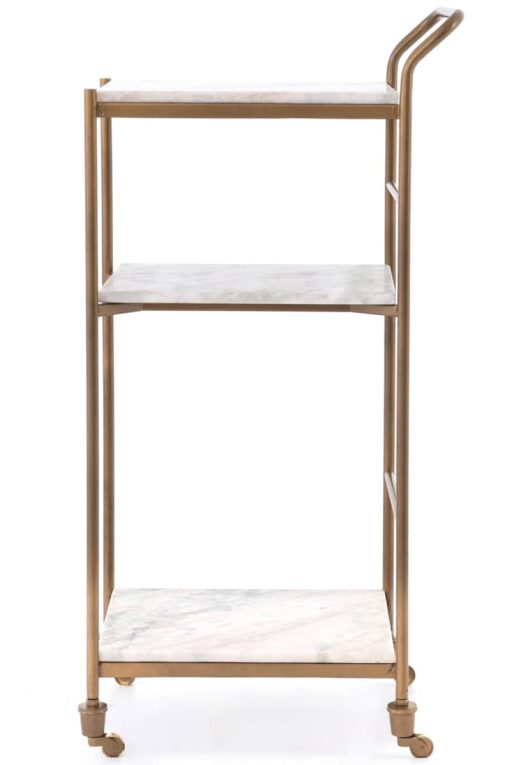 Four Hands Marlow Collection Small Felix Bar Cart - Image 3