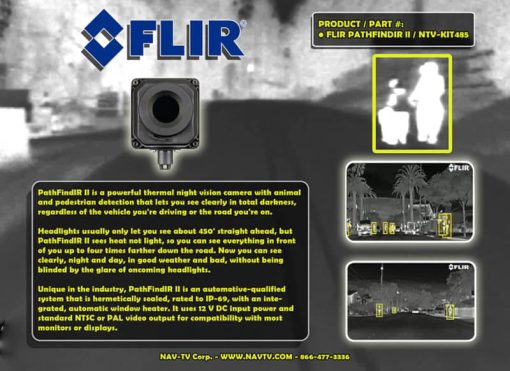 NAV-TV FLIR PathfindIR II Object Detection System - Image 3