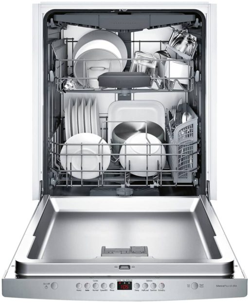 Bosch 300 Series 24" Stainless Steel Scoop Handle Dishwasher - Image 2
