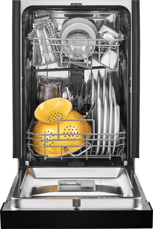 Whirlpool ADA 18" Black Small-Space Compact Dishwasher - Image 3