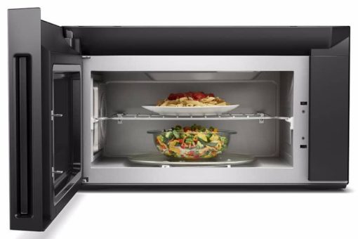 Whirlpool 1.9 Cu. Ft. Black Smart Over-The-Range Microwave With Scan-To-Cook Technology - Image 3
