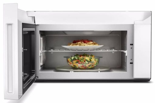 Whirlpool 1.9 Cu. Ft. White Smart Over-The-Range Microwave With Scan-To-Cook Technology - Image 3