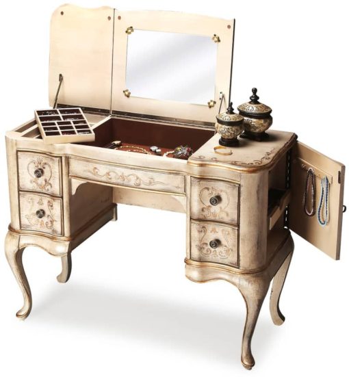 Butler Specialty Company Charlotte Gilted Cream Vanity