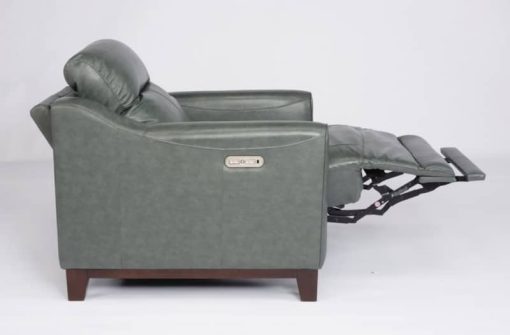 Flexsteel Forte Leather Power Recliner With Power Headrest - Image 4