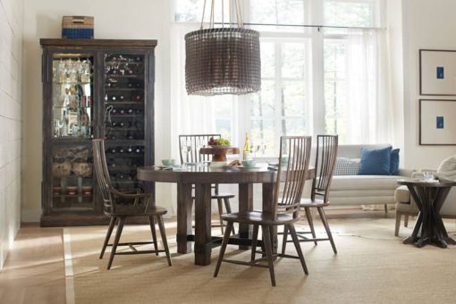 Hooker Furniture Dining Room Roslyn County Spindle Back Side Chair - Image 2