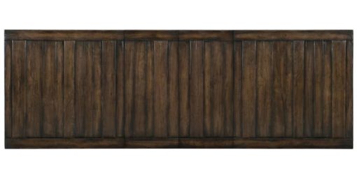 Hooker Furniture Roslyn County Dark Walnut Trestle Dining Table - Image 7