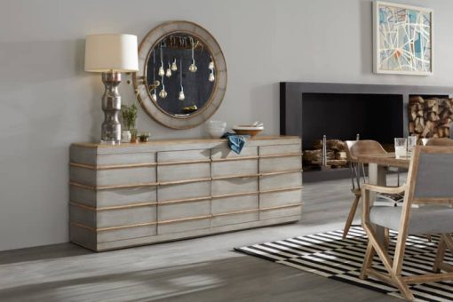 Hooker Furniture American Life Urban Elevation Metal Entertainment Credenza - Image 4