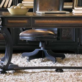 Hooker Furniture Home Office Telluride 66" Writing Desk - Image 4