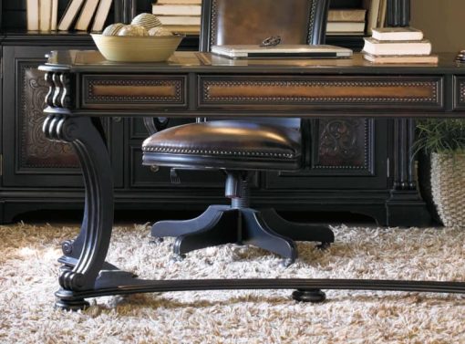 Hooker Furniture Home Office Telluride 66" Writing Desk - Image 4