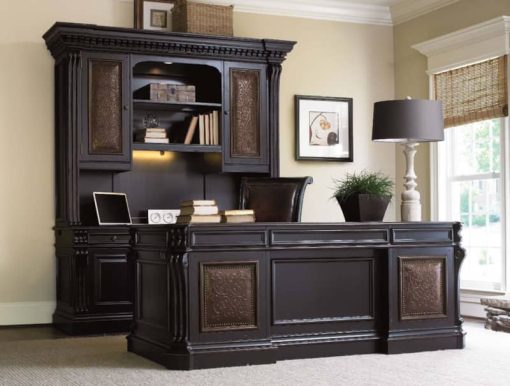 Hooker Furniture Home Office Telluride Computer Credenza - Image 4