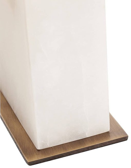 Arteriors Carson Snow Marble Table Lamp - Image 4