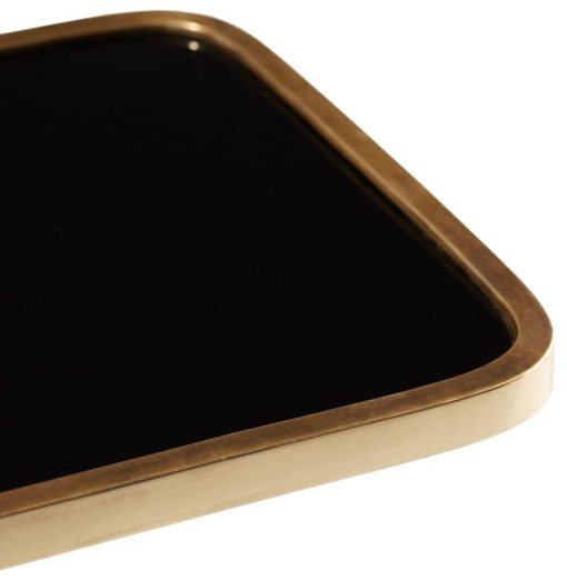 Arteriors Vintage Brass Kaela Rectangle Accent Table - Image 4