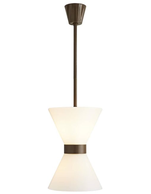Arteriors Richard Aged Brass Outdoor Pendant - Image 4