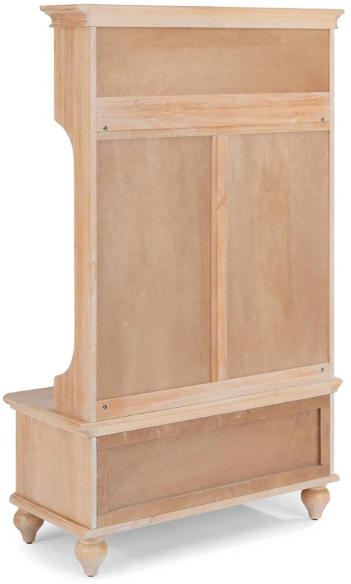 Homestyles Cambridge Whitewash Hall Tree - Image 4