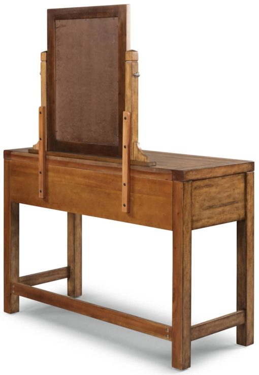 Homestyles Sedona Toffee Vanity With Mirror - Image 4