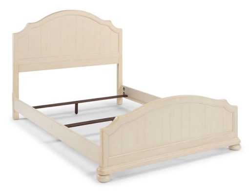 Homestyles Provence Antiqued White Queen Bed - Image 4