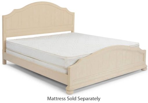 Homestyles Provence Antiqued White King Bed - Image 4