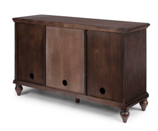 Homestyles Southport Dark Aged Oak Entertainment Center - Image 4