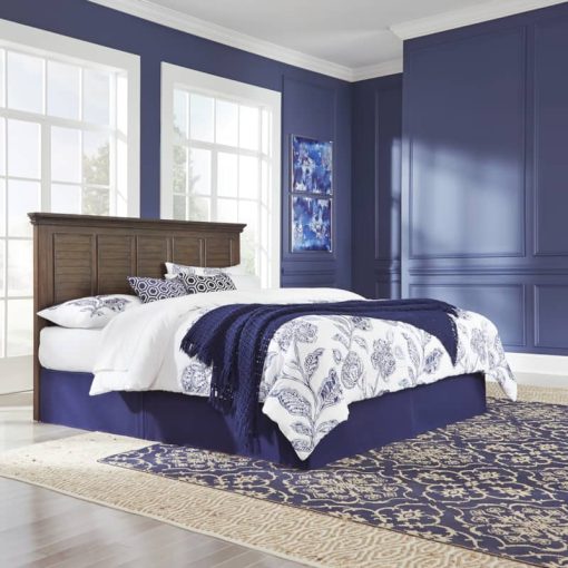 Homestyles Southport Distressed Oak King/California King Headboard - Image 4