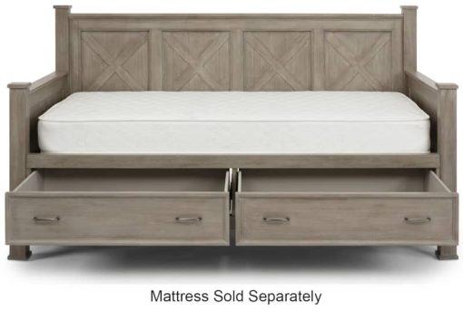 Homestyles Mountain Lodge Gray Day Bed - Image 4