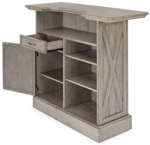 Homestyles Mountain Lodge Gray Bar - Image 4