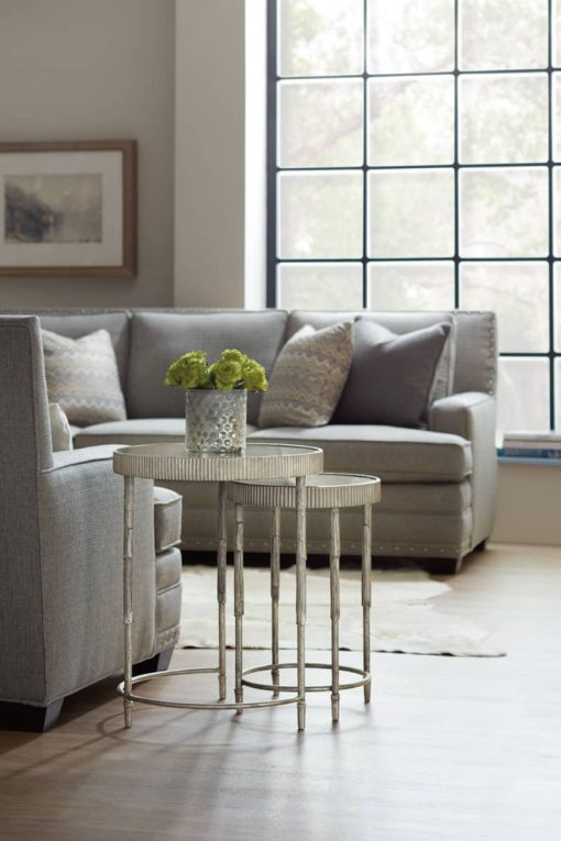Hooker Furniture Living Room Accent Nesting Tables - Image 4