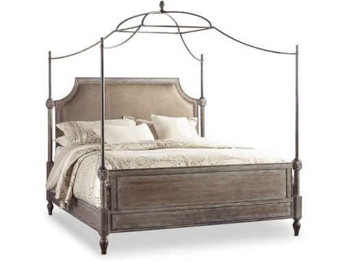 Hooker Furniture Bedroom Light Wood California King Poster Footboard 6/0-6/6 - Image 4