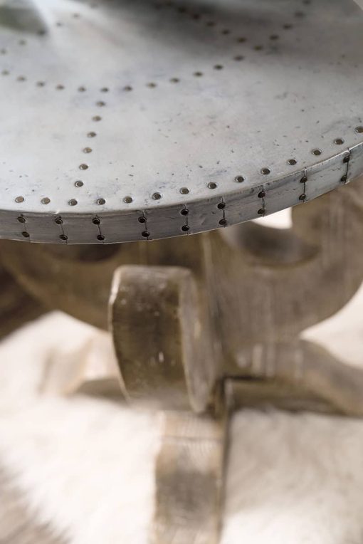 Hooker Furniture Living Room Boheme Lambik Round End Table - Image 4