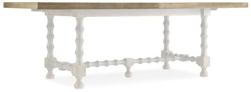 Hooker Furniture Dining Room Ciao Bella 84" Trestle Table With Two 18" Leaves - Image 5