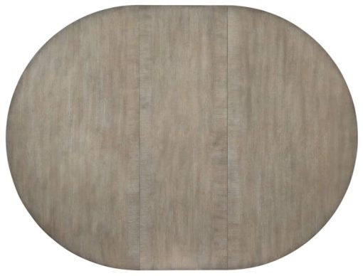Hooker Furniture Affinity Greige Oak 48" Round Pedestal Dining Table - Image 5
