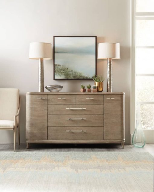 Hooker Furniture Affinity Greiger Oak Server - Image 4