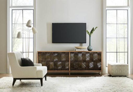 Hooker Furniture Swirl Door Entertainment Console - Image 4