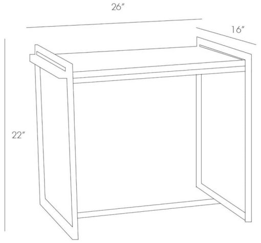 Arteriors Hollis Side Table - Image 4