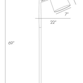Arteriors Yasmin Floor Lamp - Image 4