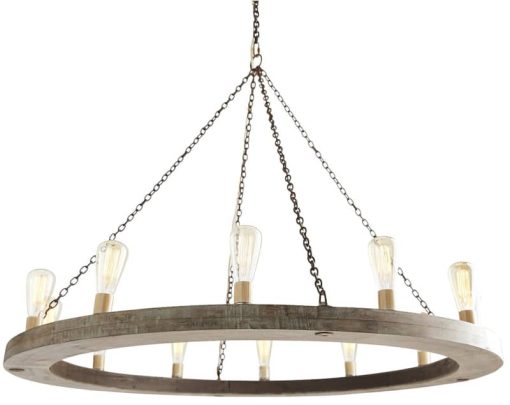 Arteriors Geoffrey Gray Medium Chandelier - Image 4