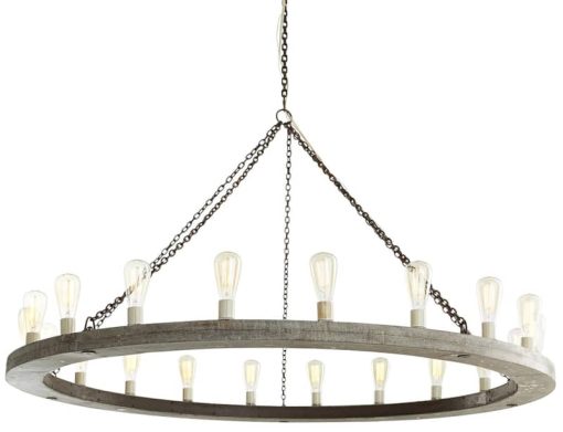 Arteriors Geoffrey Gray Large Chandelier - Image 4