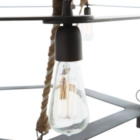 Arteriors McIntyre Natural Two Tiered Chandelier - Image 4