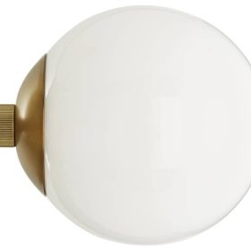 Arteriors Karrington Antique Brass Small Chandelier - Image 4