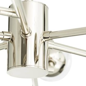 Arteriors Dallas Polished Nickel Medium Chandelier - Image 4