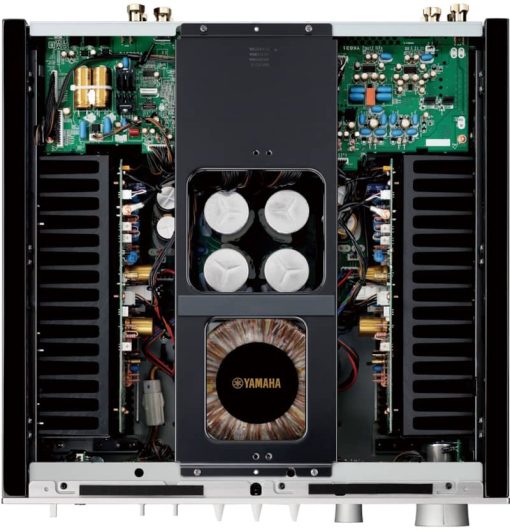 Yamaha Piano Black Integrated Amplifier - Image 4
