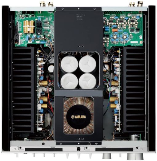 Yamaha Piano Black Integrated Amplifier - Image 4
