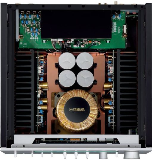 Yamaha Piano Black Integrated Amplifier - Image 4