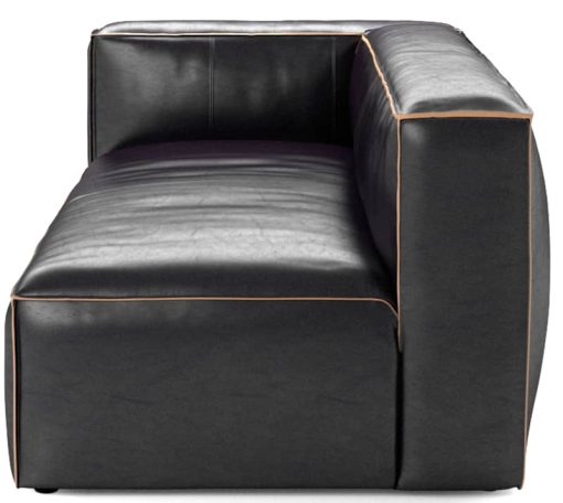 Four Hands Old Saddle Black Nolita Sectional Laf - Image 4