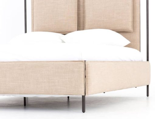 Four Hands Irondale Collection Leigh Upholstered Queen Bed - Image 4