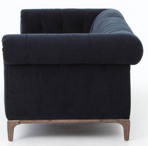 Four Hands Plush Navy Banks Griffon Sofa - Image 4