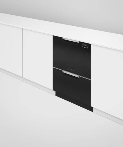 Fisher & Paykel Series 7 24" Black Tall Double DishDrawer Dishwasher - Image 4