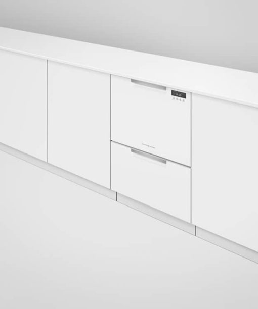 Fisher & Paykel Series 7 24" White Tall Double DishDrawer Dishwasher - Image 4