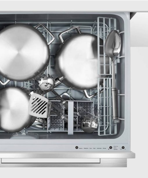 Fisher & Paykel ADA Series 9 24" Stainless Steel Tall Integrated Single DishDrawer Dishwasher - Image 4